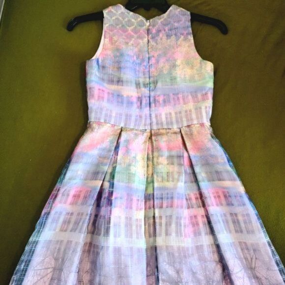 Cynthia Steffe Fit/Flare‎ Cityscape Print Dress - Picture 7 of 14